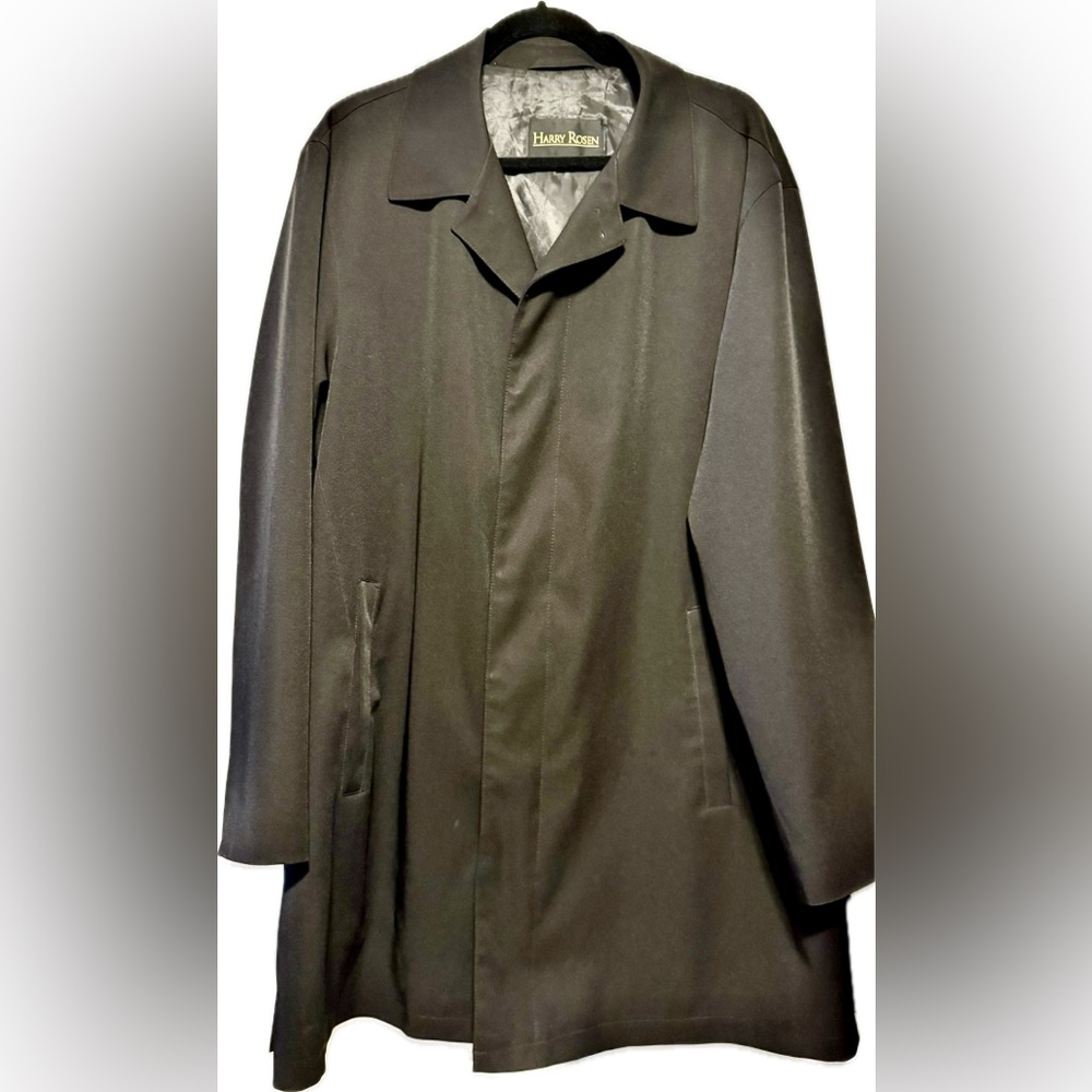 Men's Classic black Trench Coat